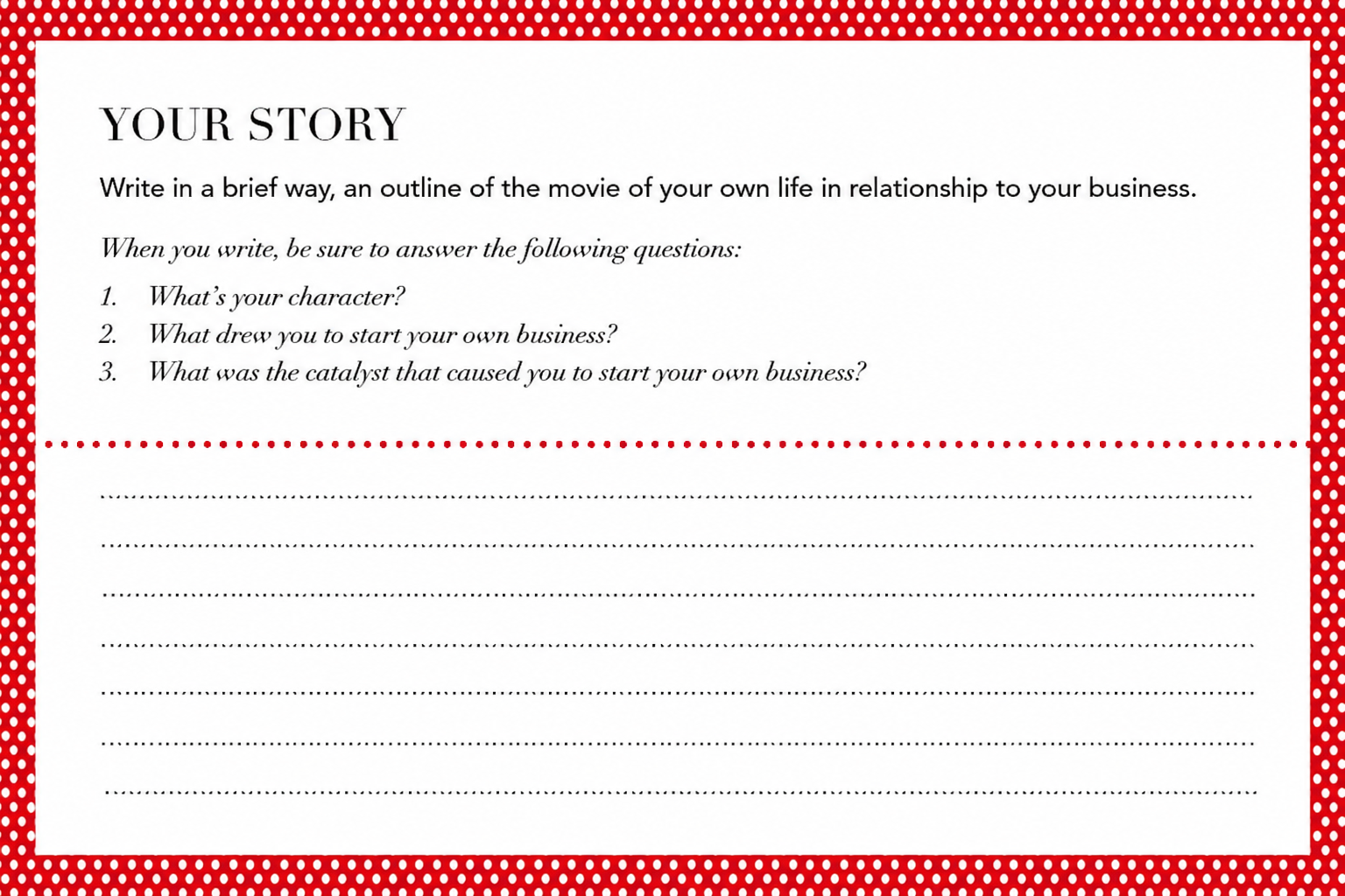 Your Story