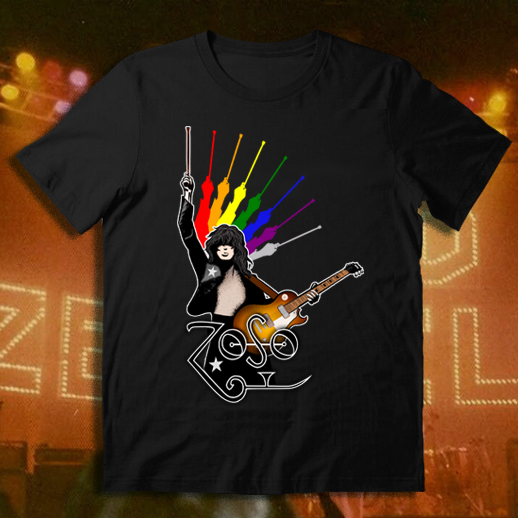 vintage, t-shirt, rock tee, tee, Band tee, pro rock, progressive rock, led zeppelin, jimmy page, zoso, hard rock